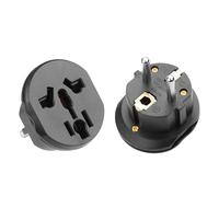 Adaptador YAODHAOD de 2 unidades, adaptador universal, adaptador de Reino Unido, adaptador de viaje, cobertura mundial en Alemania, Estados Unidos, Reino Unido, Tailandia, Suiza, China, Italia, India
