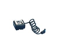 Adaptador / Zapata para flash - KAISER FOTOTECHNIK - 1301 - cable de sincronización 30 cm - altura 16 mm - contacto central