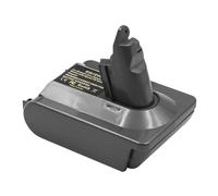 Adaptador ZONADAH V6 Compatible con batería Einhell de 18 V convertida para reemplazar la batería Dyson V6 Que Funciona con aspiradora barredora Dyson V6 Series (Solo Adaptador)