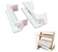 Adaptadores Compatibles con Trona Stokke Tripp Trapp, Adaptador Compatibles con Ikea Trofast Box Plástico, Accesorios para Trona (Usar con tapa)