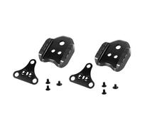 Adaptadores convertidores de placa de bloqueo para bicicletas, adaptadores de tacos para pedal de bloqueo de carretera, adaptadores de zapatos duraderos y fáciles de instalar