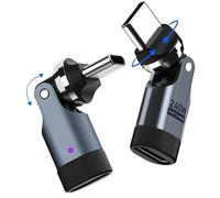 Adaptadores de 180 grados C a C para 1Phone 17/16/15, Ma-Book Pro/1Pad Series, Samsung Galaxy, Tablet, Laptop