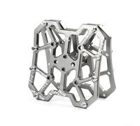 Adaptadores de bicicleta de aluminio para SPD y para pedales KEO Clipless que permiten la instalación del pedal de plataforma en carretera y MTB (titanio)