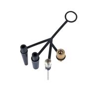 Adaptadores de boquilla de aire para bombas de aire portátiles de alta presión, accesorios, adaptadores de compuerta de aire, boquilla inflable portátil