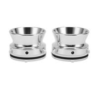 Adaptadores de buje de aluminio finamente elaborados, aluminio pulido, abridor de 10 pulgadas para ReVox, Akai, Teac, etc., fácil de instalar y