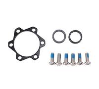 Adaptadores de buje delantero bicicleta 15 mm, aleación aluminio Juego conversión buje refuerzo 100 a 110 mm Reemplazo con arandelas Tornillos para proyectos bricolaje y múltiples