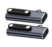 Adaptadores de cargador USB C para PLAUD Note Pro Aluminio | Aleación de aluminio, diseños portátiles compactos, cargas rápidas de 5 V 1 A, para interfaz USB C, para grabadoras de voz