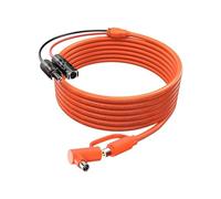Adaptadores de conectores de panel solar de 14 AWG, opción de 2 m/300 cm de longitud para una conexión eficiente de sistemas, accesorios fotovoltaicos
