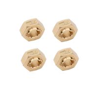 Adaptadores de Cubo Hexagonal de Latón para Rueda, para LOSI 1/24 Micro-B 2WD RC, Modelo de Coche, Buggy LOS00007, Pieza de Actualización