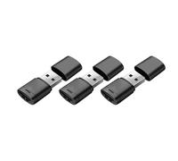 Adaptadores de Lector de Tarjetas USB2.0 de Metal ABS, Black | Lector de tarjetas portátil USB2.0, transferencia rápida de 60 / s para computadora portátil de escritorio, no