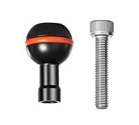 Adaptadores de montaje de bola de 25,4 mm con ángulo flexible | Aleaciones de aluminio para equipos y accesorios profesionales de estudio fotográfico con estabilidad resistente