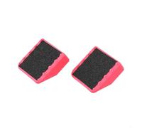 Adaptadores de pedal de bicicleta sin clip para pedal Wahoo que se convierte en plataforma común, kit de conversión de pedal de doble diseño antideslizante, fácil de instalar, material plástico negro