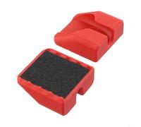 Adaptadores de pedal de bicicleta sin clip para pedal Wahoo que se convierte en plataforma común, kit de conversión de pedal de doble diseño antideslizante, fácil de instalar, material plástico negro