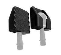 Adaptadores de pedal ligeros sin clip con textura antideslizante que se convierten en pedales de plataforma estándar, accesorios de ciclismo de fácil instalación, adaptador portátil de pedal de