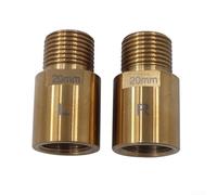 Adaptadores de pedal para bicicletas Extensores de 20 mm para una experiencia de ciclismo cómoda (dorado)