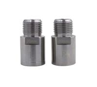Adaptadores de pedal para bicicletas Extensores de 20 mm para una experiencia de ciclismo cómoda (plata)