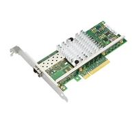Adaptadores de red PCIe 8X de 10 Gbps con puerto de fibra SFP+ solución de red empresarial SFP+ tarjeta PCIe de fibra óptica