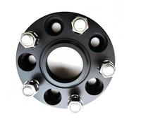 Adaptadores de rueda 5 terminales para adaptadores espaciadores de ruedas acero para camión 5x108 para llantas, cubo para céntricos(20mm Black)
