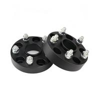 Adaptadores de rueda Adaptador espaciador de rueda aluminio 2 piezas, 5 terminales, adecuado para Ford y para Volvo(2PCS 30mm M14)