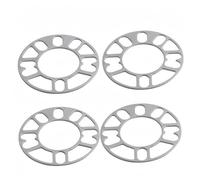 Adaptadores de rueda Espaciadores de rueda coche, adaptador espaciador, placa cuñas, piezas modificación buje automotriz, 4 Uds(5mm Spacer adapter)