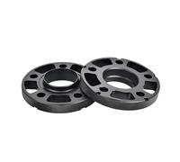Adaptadores de rueda Para Mercedes para Benz para BMW negro 5x112 CB 66,6mm espaciadores de rueda adaptadores cubo llantas aleación aluminio(2pcs 20mm)