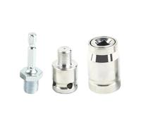 Adaptadores de taladro eléctrico de aleación resistente a martillos mango cuadrado para construcción profesional, mejoras del hogar, adaptadores multifuncionales de martillos eléctricos