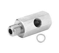 Adaptadores En T Del Sensor De Presión De Aceite Manguera De Manómetro De Línea De Alimentación De Suministro Turbo Manguera T Conexión De Acero Inoxidable Macho A Hembra Adaptador De 1/8 Pulg. A M12X