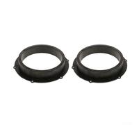 Adaptadores espaciadores de altavoz de 6 5 pulgadas para Skoda, 2 anillos de tweeter para una salida de audio óptima