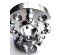 Adaptadores Espaciadores De Rueda PCD 5x100 CB 57,1 Mm Para Skoda Para Fabia 20 25 Modificación(Silver-25mm)