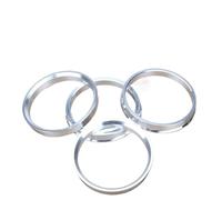 Adaptadores Espaciadores Rueda 57,1-66,5 66,6-72,56 72,56-74,1 66,6-74,1 58,1-63,4 58,1-65,1 Mm Juego 4 Anillos Centrales Aluminio Para Rueda(57.1-66.5mm)