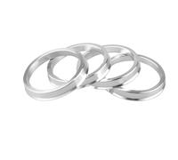 Adaptadores Espaciadores Rueda 74,1-54,1 74,1-56,1 74,1-60,1 74,1-66,6 74,1-67,1 74,1-71,6 4 Piezas Anillos Centrales Para Cubo Rueda Coche(74.1-71.6)