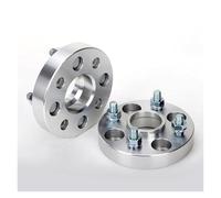 Adaptadores Espaciadores Rueda Coche Serie Universal 2 Unidades PCD 4x114.3 15 20 25 30 35 Mm Centrado Cubo Tuerca 60.1 Mm 12 X 1.25 Para 4 Espárragos Espaciadores Ruedas(2PCS 30mm Silver)