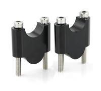 Adaptadores extensión Manillar 7/8" 22mm Elevadores Manillar Montaje Estándar Barra Elevador Motocicleta para Ducati para Monster 600 400 750 800 900 1000 GT1000(Negro,40mm)