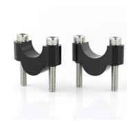 Adaptadores extensión Manillar Elevadores Manillar para Suzuki 22 Mm 7/8"(Negro,20mm)