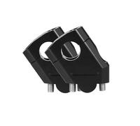Adaptadores extensión Manillar para Tracer 900GT FZ09 2017-2023 Elevador Manillar Motocicleta Motocross Montaje Abrazadera Elevación Pit Bike Motorbike(Negro 28 mm)