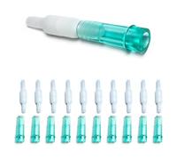 Adaptadores giratorios de tubos de oxígeno ABS, juntas giratorias de tubos para equipos hospitalarios y entornos clínicos, enlace de de tubo, 10 Uds