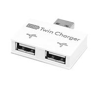 Adaptadores HDDMI, Adaptador USB Tipo C, Divisor USB con Puertos Dobles, prácticos concentradores expansores USB de expansión con diseño Ligero, Adaptador multipuerto para Unidades Flash, portátiles