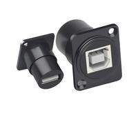 Adaptadores hembra USB a hembra USB B adaptadores de enchufe directo para impresoras, escáneres, USB 2.0 480 Mbps, adaptadores de datos rápidos