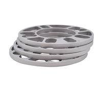 Adaptadores Juego Espaciadores Rueda Aleación Aluminio Universal Para Coche 4 Piezas 3mm 5mm 8mm 10mm Accesorios Para Repuesto Exteriores Placa Cuñas Espaciadores(8mm)