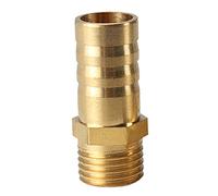 Adaptadores para tuberías, Adaptador de acoplador cobre for conector macho BSP, cola espiga for manguera 4mm-12mm, 1/8 pulgadas-3/8 pulgadas(3/8inch,14mm Barb)