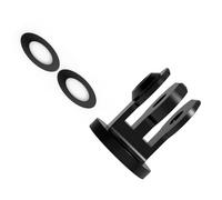 Adaptadores triangulares de aleación de aluminio para cámara de acción multiusos equipados con agujero de tornillo estándar de 1/4 pulgadas que permite una opción de montaje flexible para entusiastas