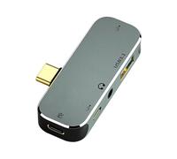 Adaptadores USB C Portátiles Compatibles con Transmisión De Vídeo 4K HDTV Transferencia Rápida De Datos Concentradores De Puerto C Carga De HDTV