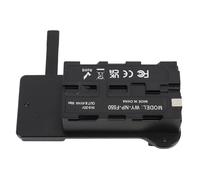 Adaptateur d’Alimentation NP F Vers Plaque de Montage V, convertisseur de batterie à Montage V Vers NP F970/F750/F550 Avec Boucle en alliage d’Aluminium pour appareils Photo