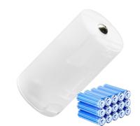 Adaptateur De Pile AA C - Convertisseur De Batterie,Support De Conversion Outil Équipement Camping Électricien Travail Extérieur Maison