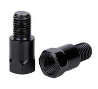 Adaptateur de rétroviseur de moto M10 Filetage gauche vers M10 Adaptateur de rétroviseur de scooter à filetage droit M10 à m10 (2 pièces)