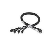 Adaptec 2236700-R - Cable SCSI (Negro, 1 m, SCSI x4)
