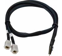Adaptec - 2305100-R cable Serial Attached SCSI (SAS) 0,8 m Negro