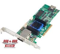Adaptec RAID 6445 512 MB SATA3 SAS 2.0 tarjeta PCIe Controlador de almacenamiento - Perfil Bajo
