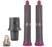 Adapter and rizador de Cabello de 30 mm de Largo Accesorio para secador de Cabello para Dyson Airwrap Styler, Juego de Herramientas para rizador de Cabello con Accesorios Adaptadores
