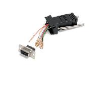 Adaptador - StarTech.com GC98FF Adaptador Conversor Modular DB9 Serie a RJ45 Hembra a Hembra